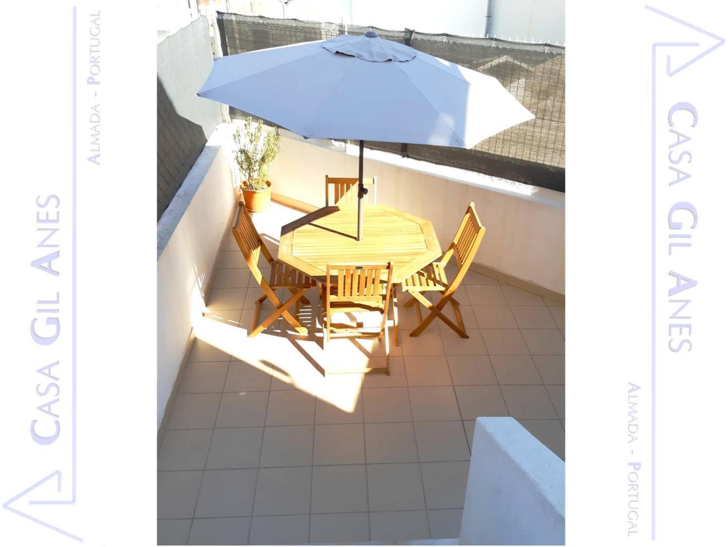 Apartamento Casa Gil Anes Almada Exterior foto
