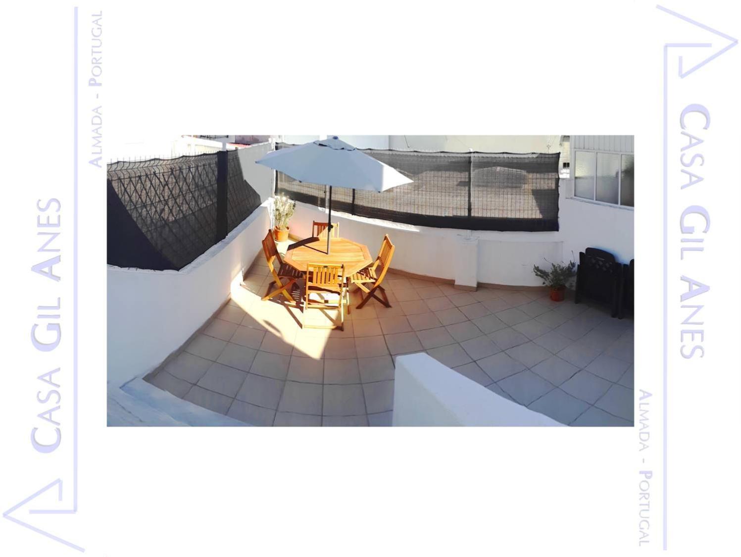 Apartamento Casa Gil Anes Almada Exterior foto